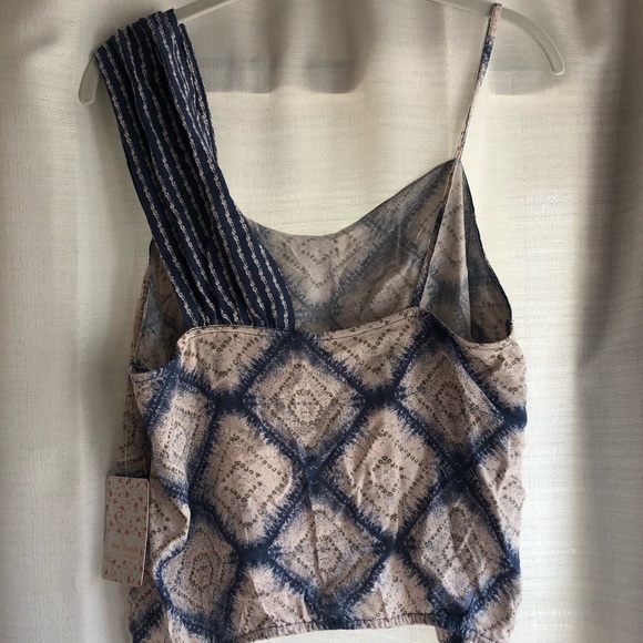 Free People Indigo Blue size M Top - Picture 4 of 5